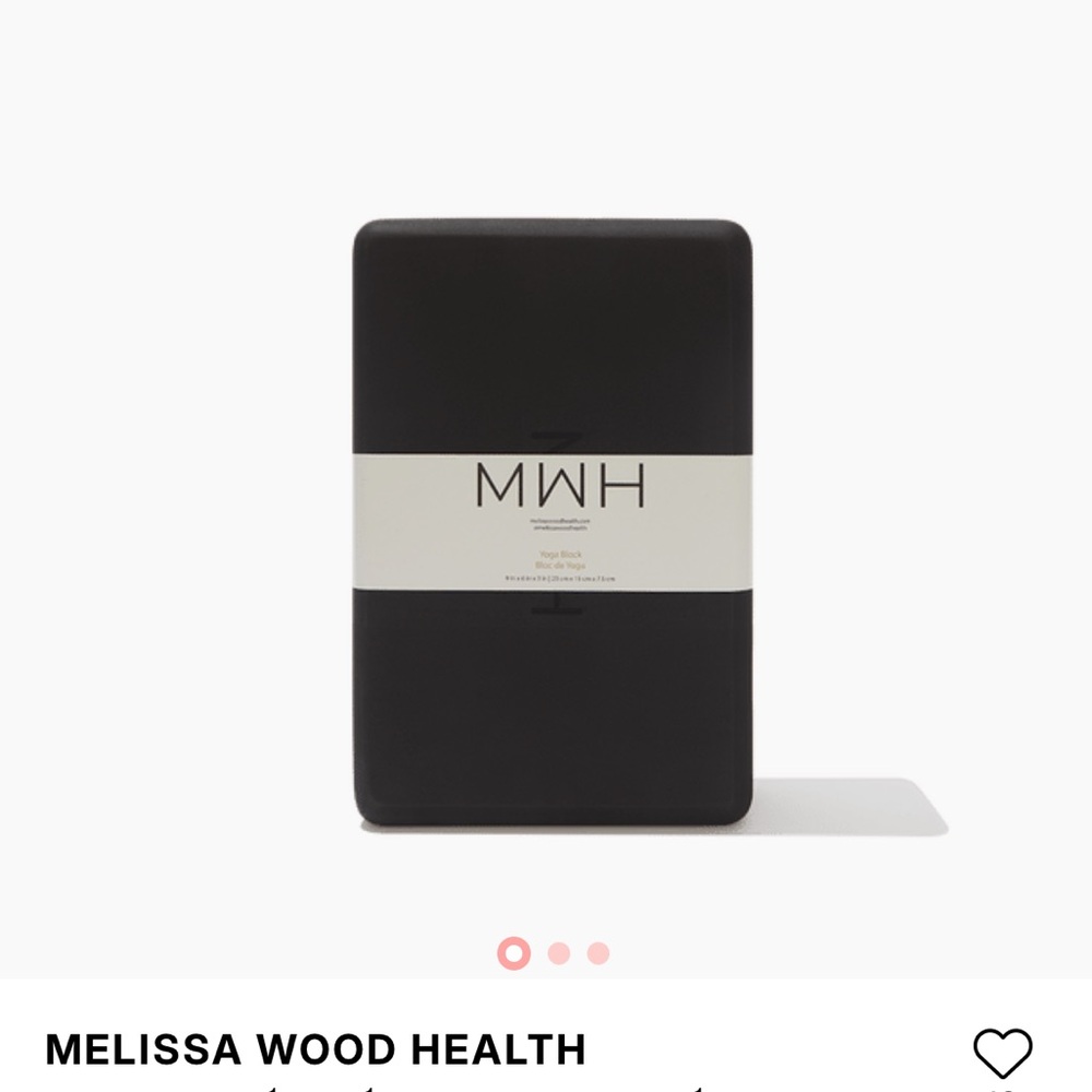 MWH Black Yoga Block